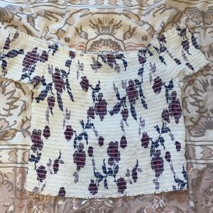 off the shoulder top